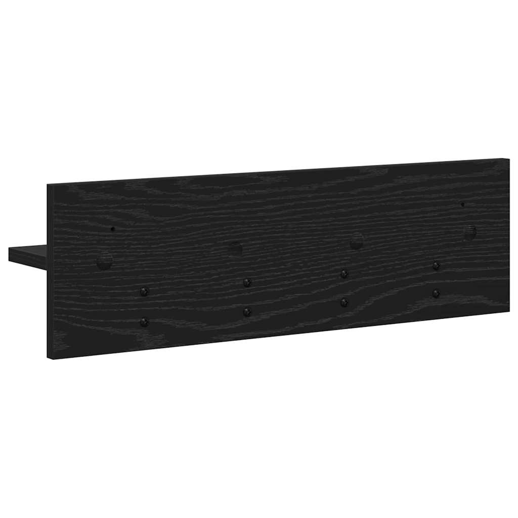 Prikabinamas paltas Juodas ąžuolas 60 x 10,5 x 18 cm