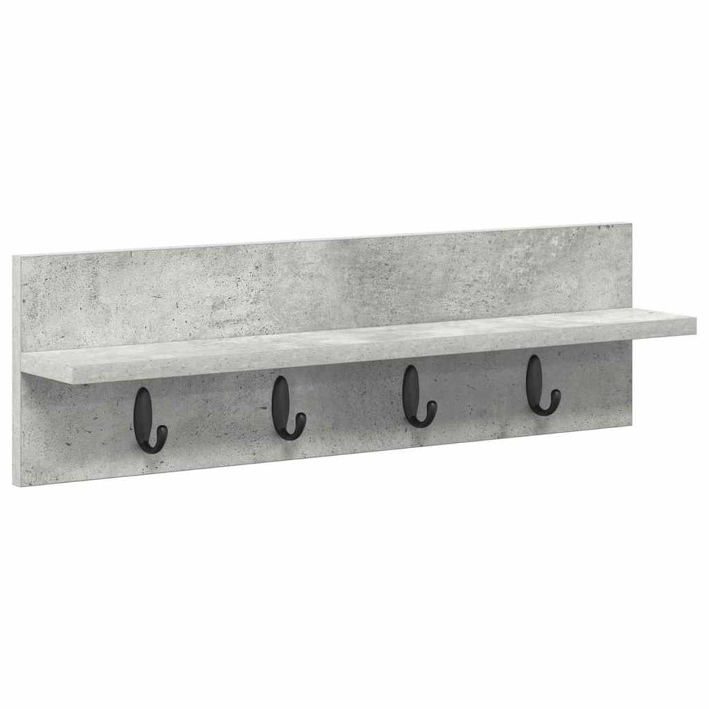 Prikabinamas paltas su saugykla Betono pilka 60 x 10,5 x 18 cm
