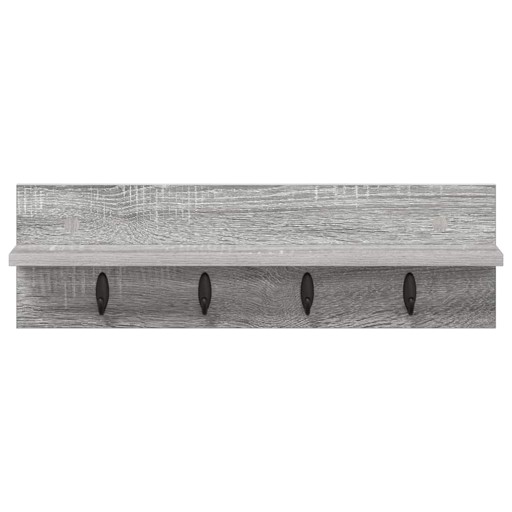 Prikabinamas paltas su saugykla Pilkas Sonoma 60 x 10,5 x 18 cm