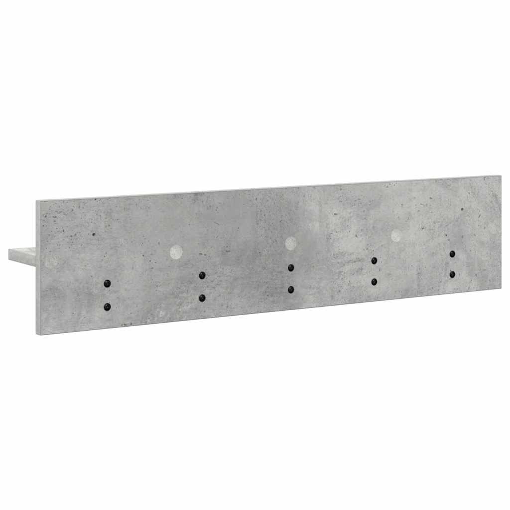 Prikabinamas paltas su saugykla Betono pilka 80 x 10,5 x 18 cm