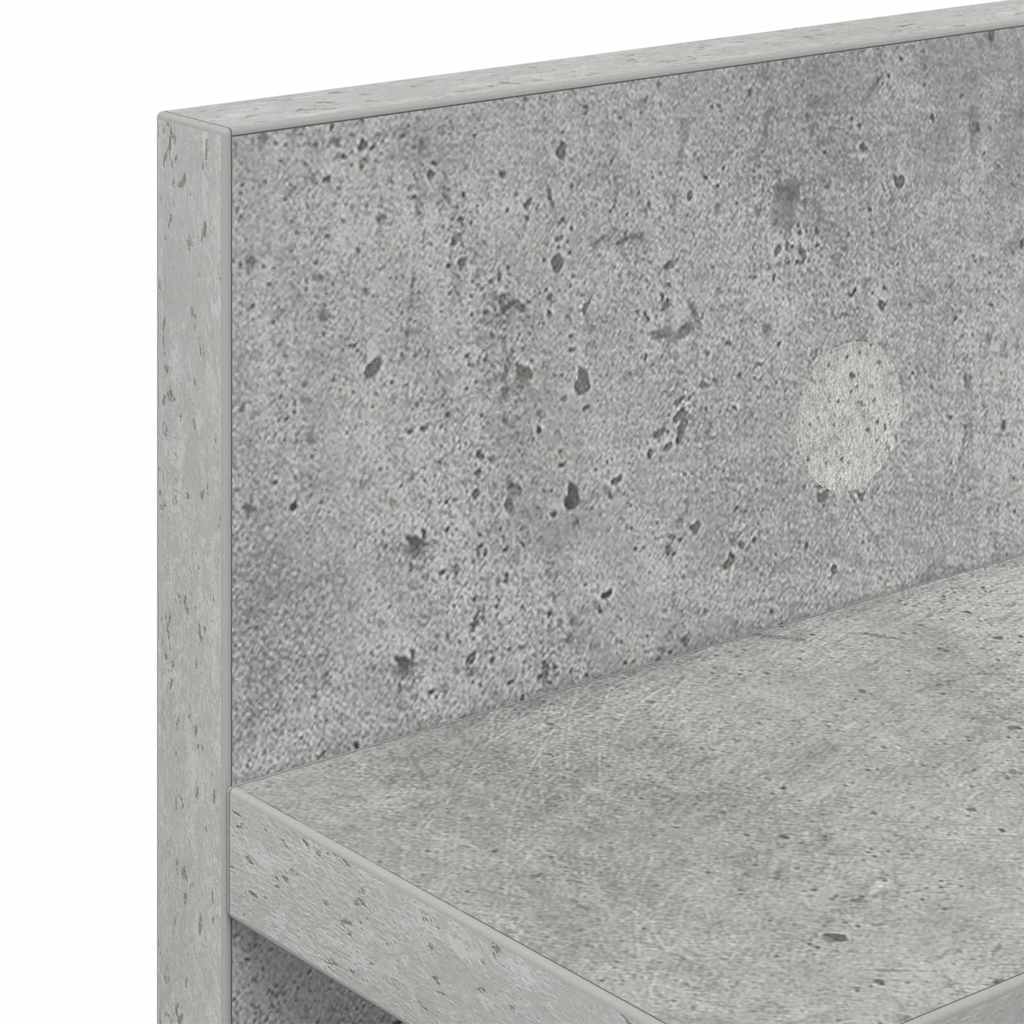 Prikabinamas paltas su saugykla Betono pilka 100 x 10,5 x 18 cm