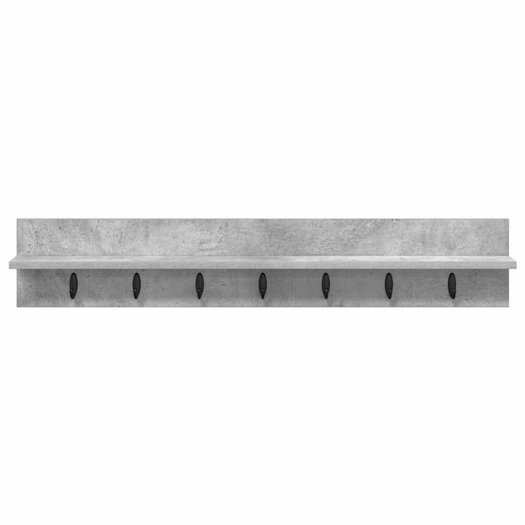 Prikabinamas paltas su saugykla Betono pilka 100 x 10,5 x 18 cm