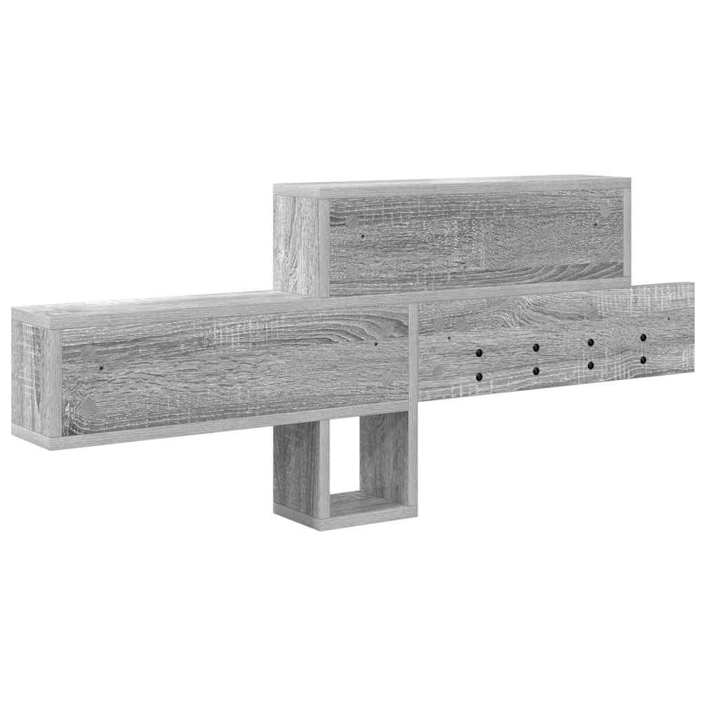 Prikabinamas paltas su lentyna Pilkas Sonoma 100 x 12 x 43,5 cm