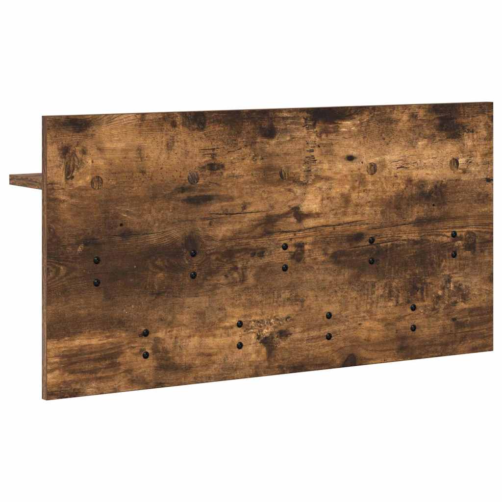 Prikabinamas paltas su lentyna Rūkyta ąžuolas 80 x 40 x 12 cm