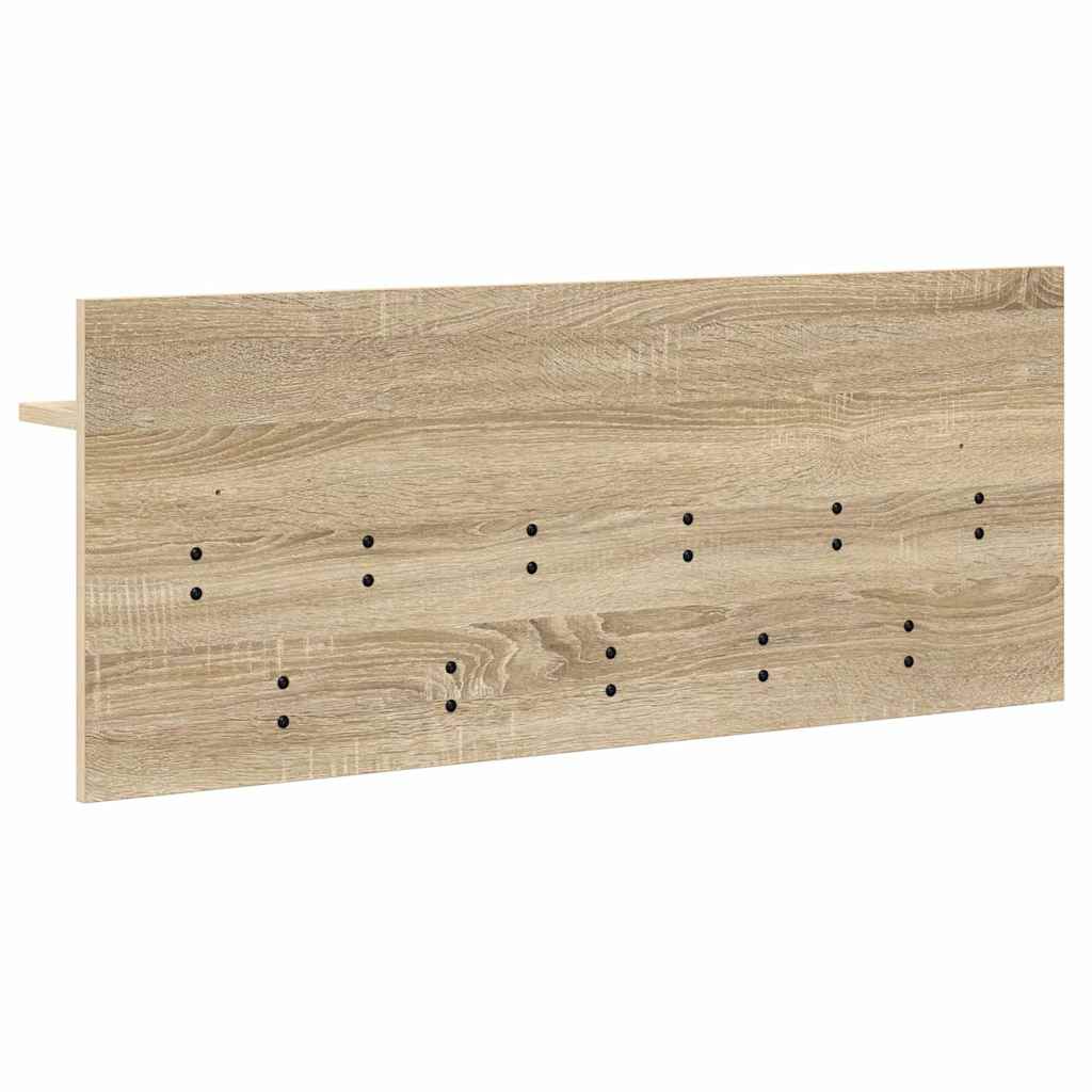 Prikabinamas paltas su lentyna Sonoma ąžuolas 100 x 40 x 12 cm