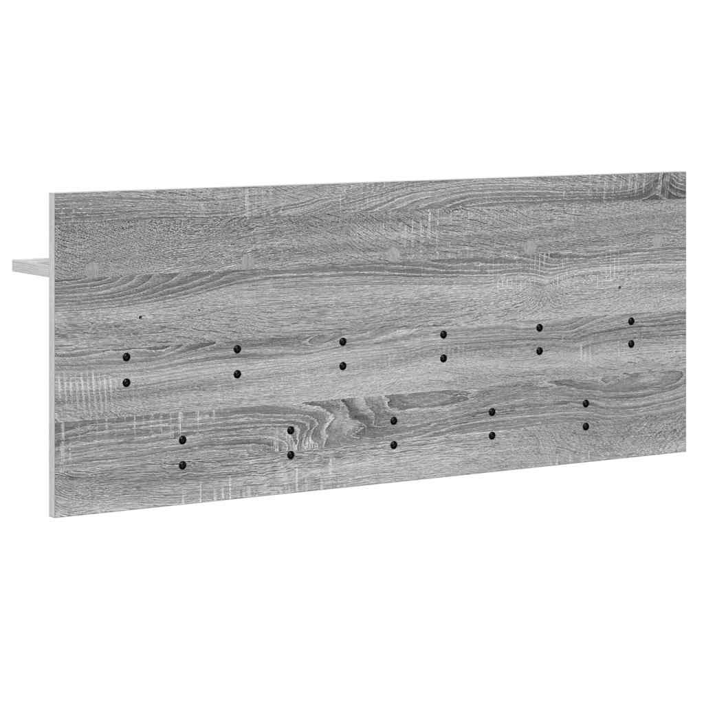 Prikabinamas paltas su lentyna Pilkas Sonoma 100 x 40 x 12 cm