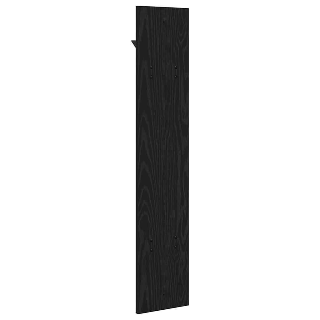 Prikabinamas paltas Juodas ąžuolas 20 x 1,5 x 100 cm