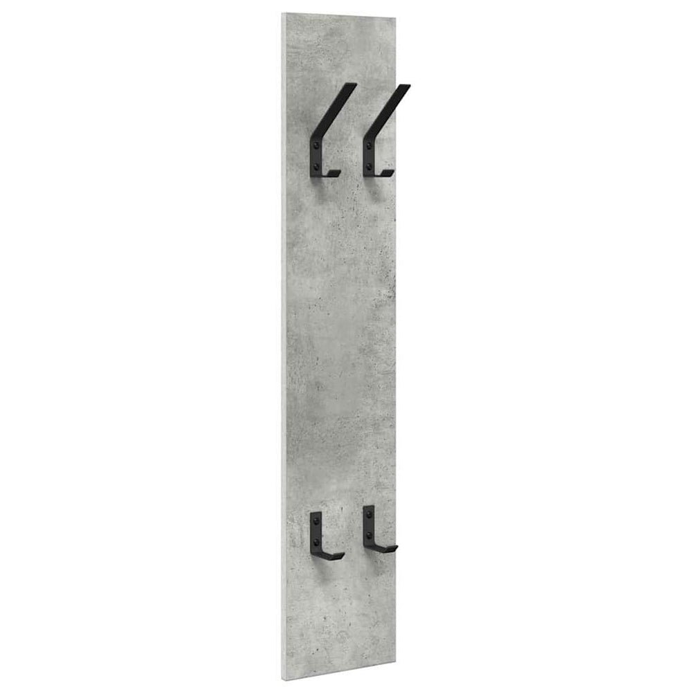Prikabinamas paltas su saugykla Betono pilka 20 x 1,5 x 100 cm