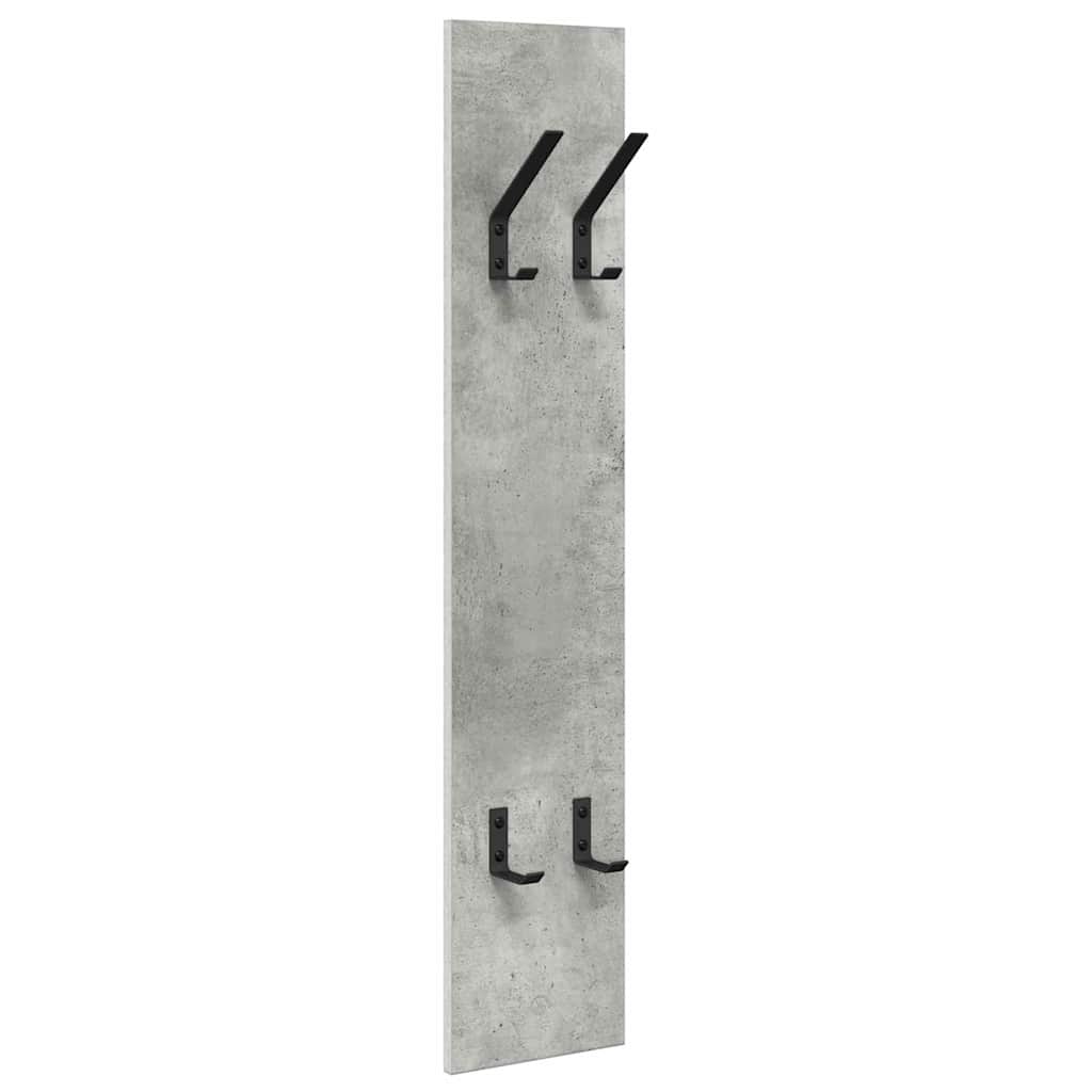 Prikabinamas paltas su saugykla Betono pilka 20 x 1,5 x 100 cm