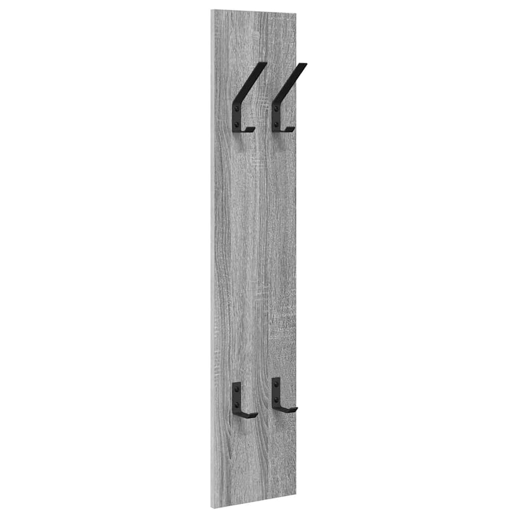 Prikabinamas paltas su saugykla Pilkas Sonoma 20 x 1,5 x 100 cm