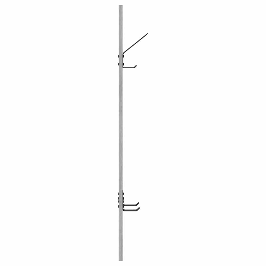 Prikabinamas paltas su saugykla Pilkas Sonoma 20 x 1,5 x 100 cm