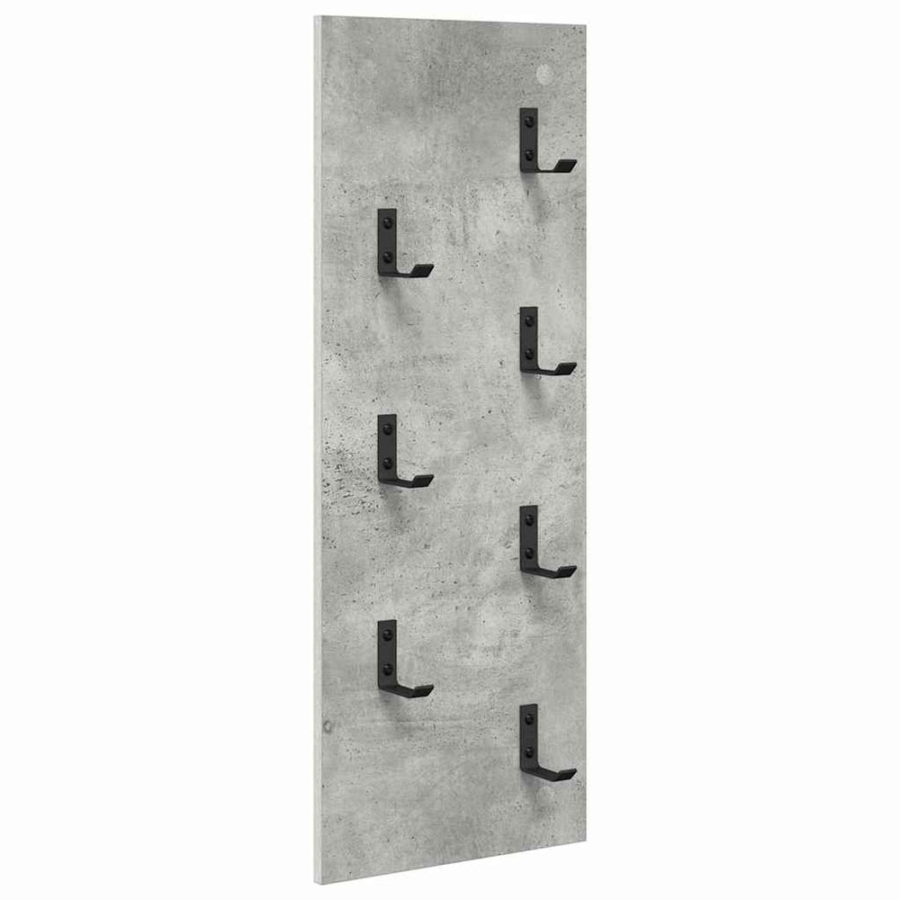 Prikabinamas paltas su saugykla Betono pilka 30 x 1,5 x 80 cm