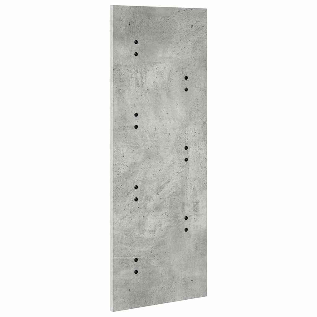 Prikabinamas paltas su saugykla Betono pilka 30 x 1,5 x 80 cm