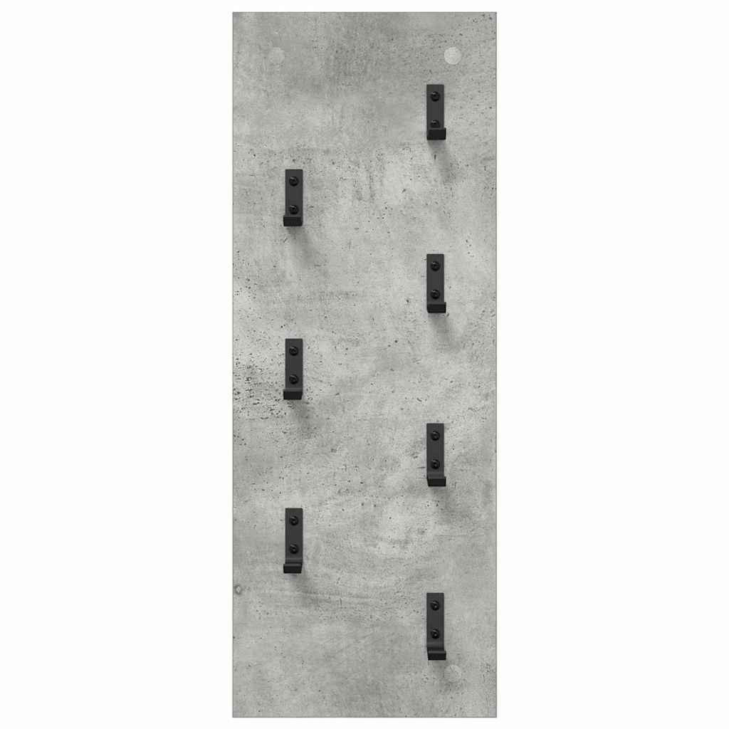 Prikabinamas paltas su saugykla Betono pilka 30 x 1,5 x 80 cm