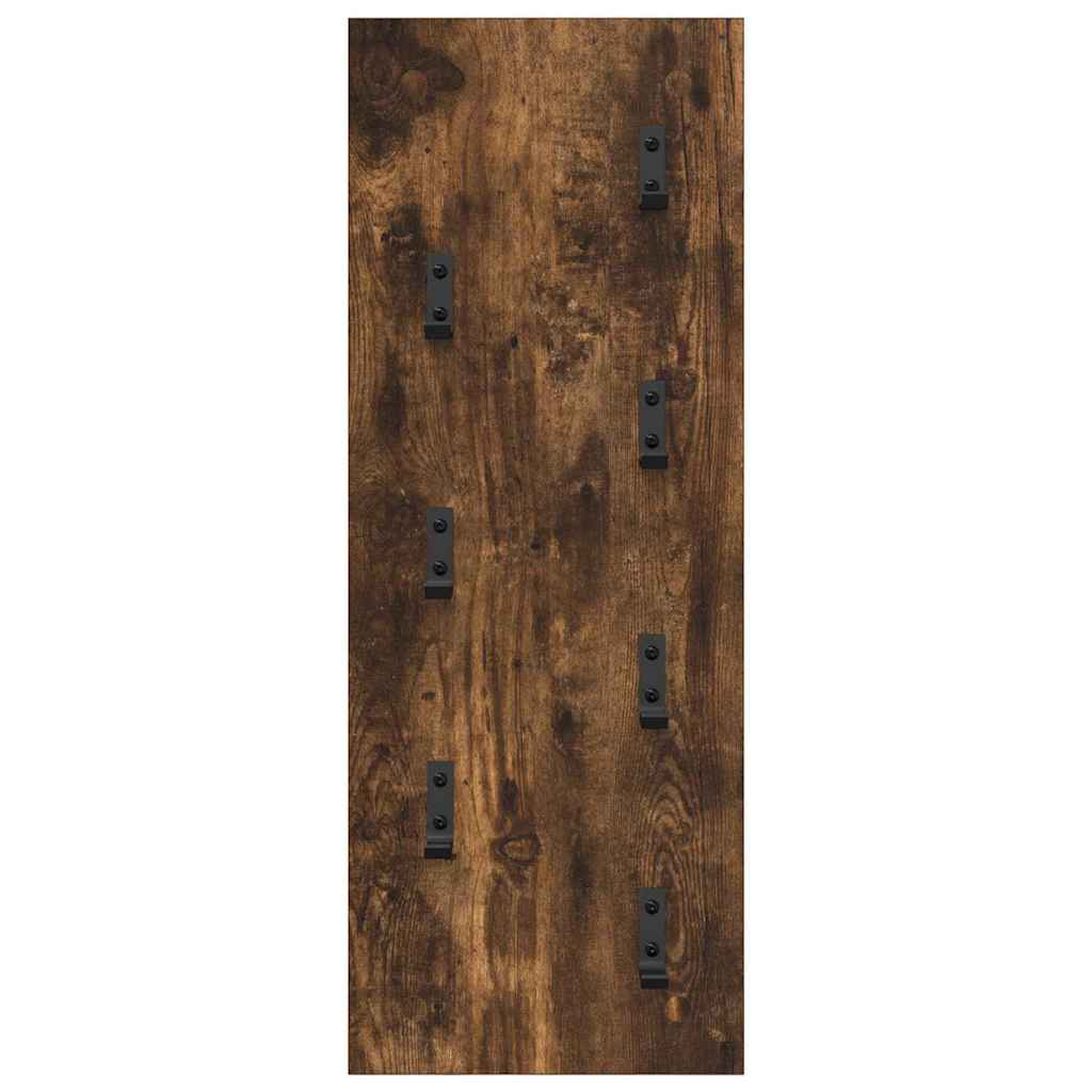 Prikabinamas paltas su saugykla Rūkyta ąžuolas 30 x 1,5 x 80 cm