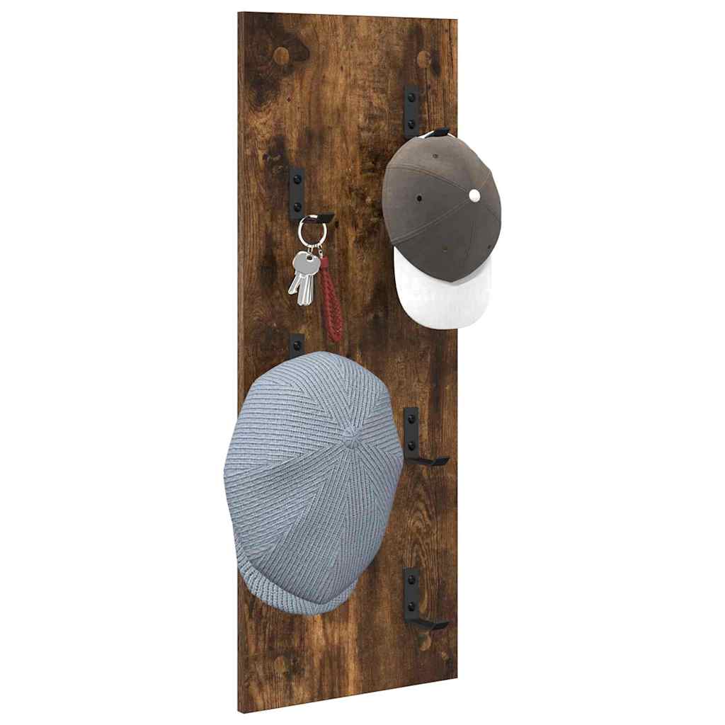 Prikabinamas paltas su saugykla Rūkyta ąžuolas 30 x 1,5 x 80 cm