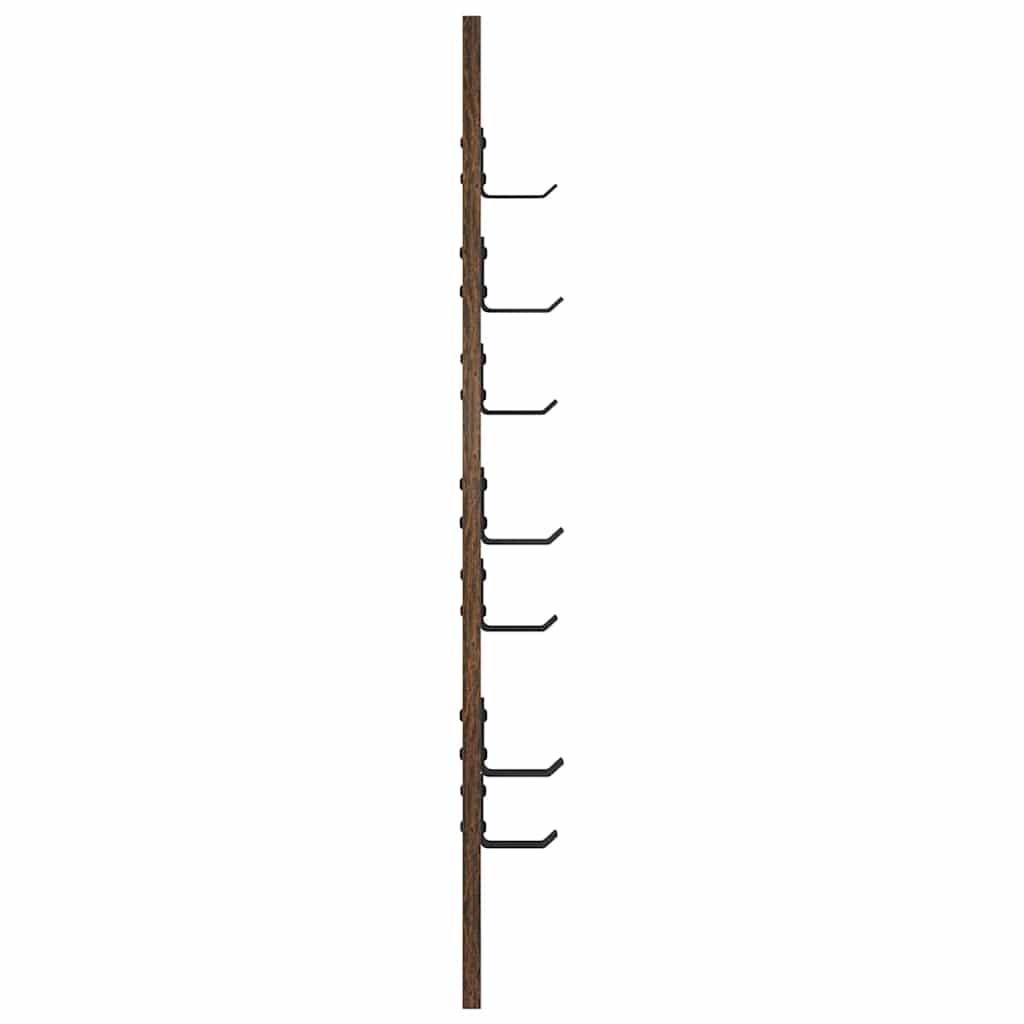 Prikabinamas paltas su saugykla Rūkyta ąžuolas 30 x 1,5 x 80 cm