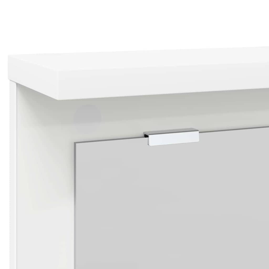 Prikabinamas paltas Balta 85 x 10 x 45 cm Apdirbta mediena