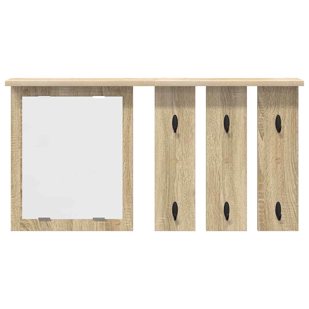 Piekaramais pakaramais ar plauktu Sonoma ozols 85 x 10 x 45 cm