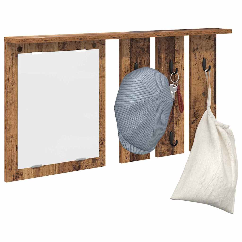Prikabinamas paltas su lentyna Sena mediena 85 x 10 x 45 cm