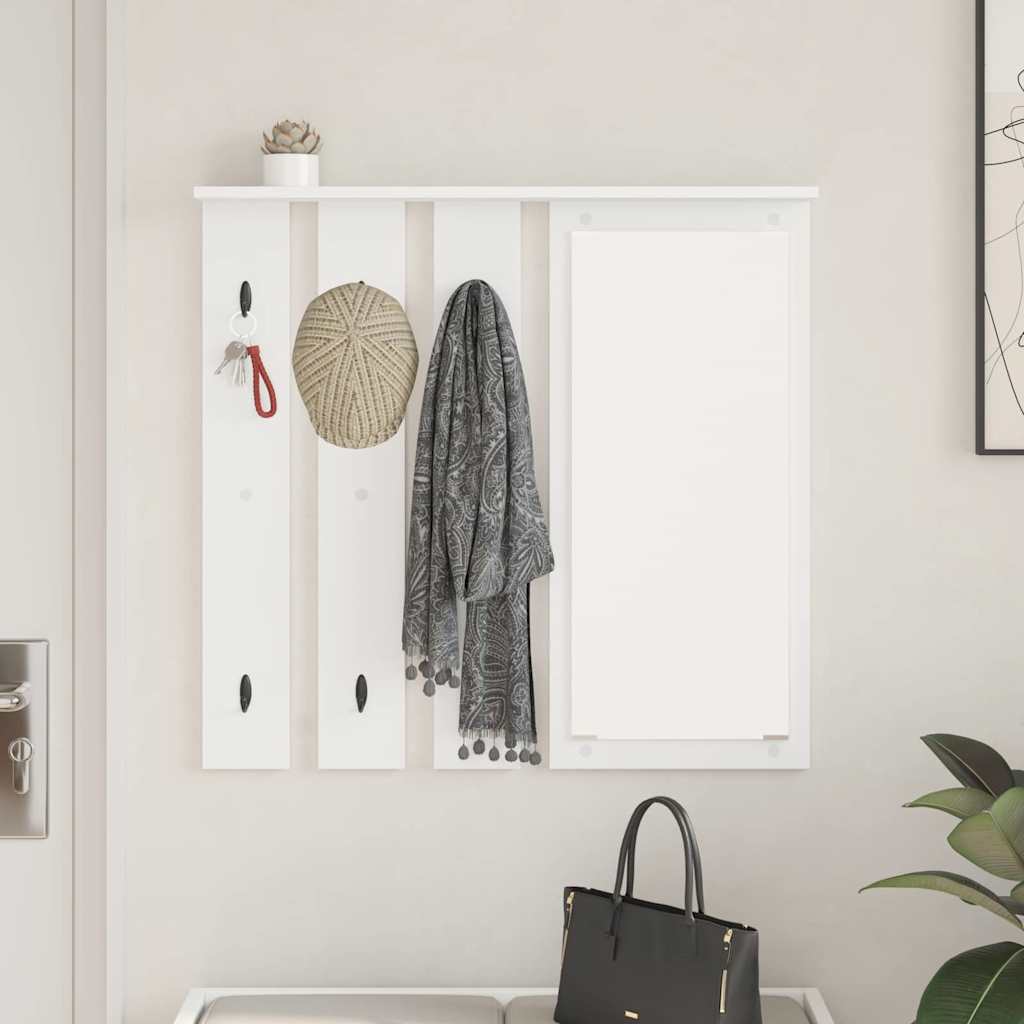Piekaramais pakaramais Balts 84 x 10 x 80 cm Apstrādāta koksne