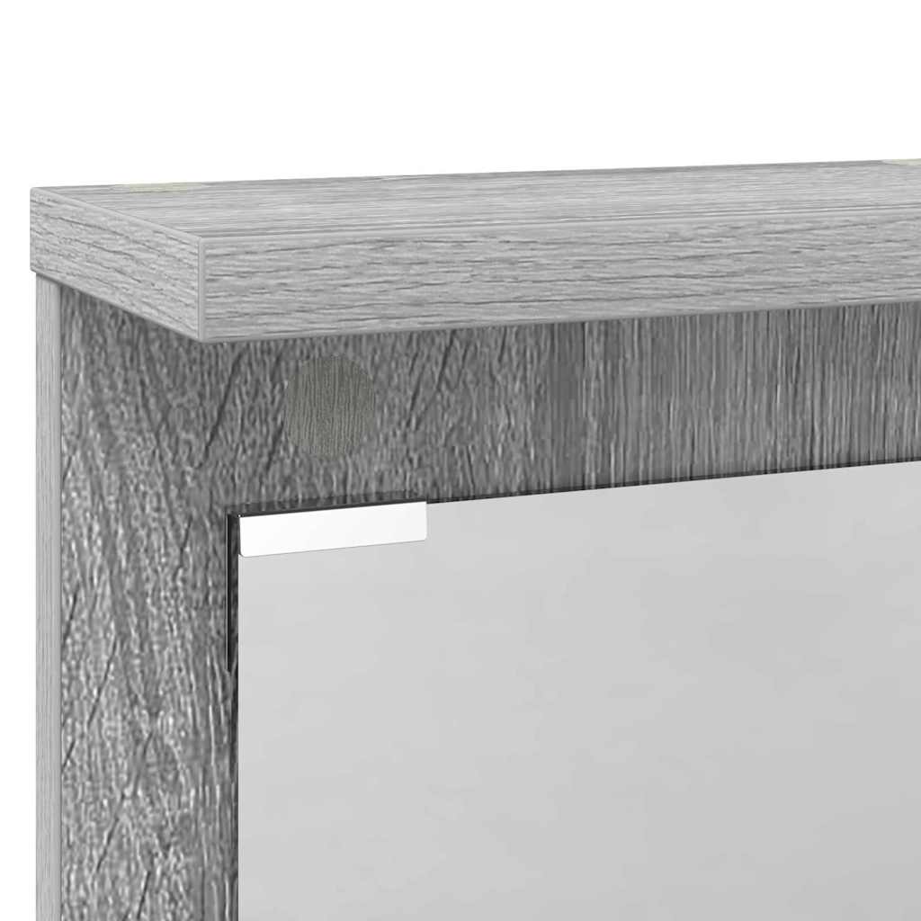 Prikabinamas paltas Pilka sonoma ąžuolo 84 x 10 x 80 cm