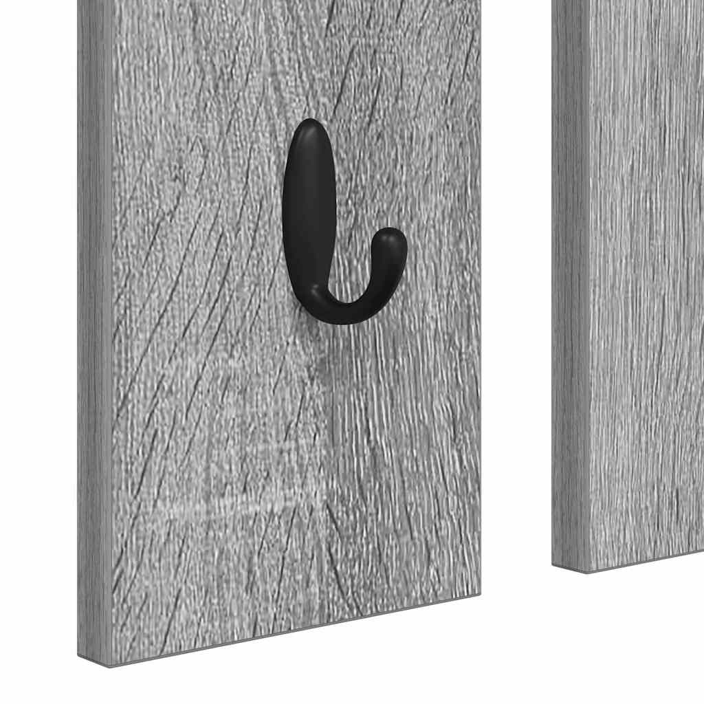 Prikabinamas paltas Pilka sonoma ąžuolo 84 x 10 x 80 cm