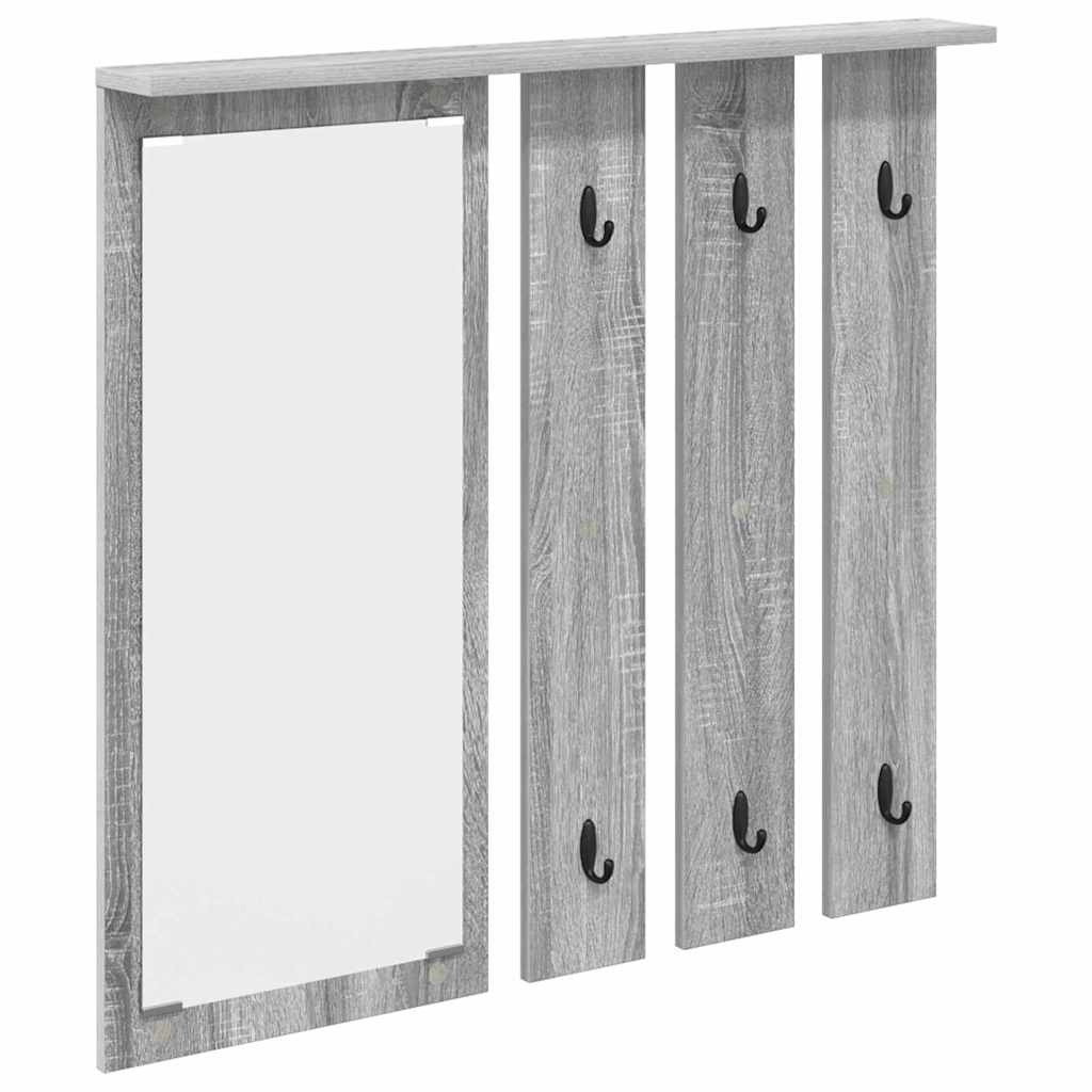 Prikabinamas paltas Pilka sonoma ąžuolo 84 x 10 x 80 cm