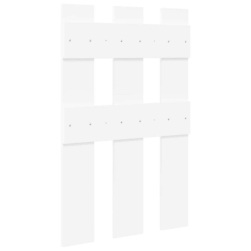 Prikabinamas paltas Balta 65 x 3 x 100 cm Apdirbta mediena