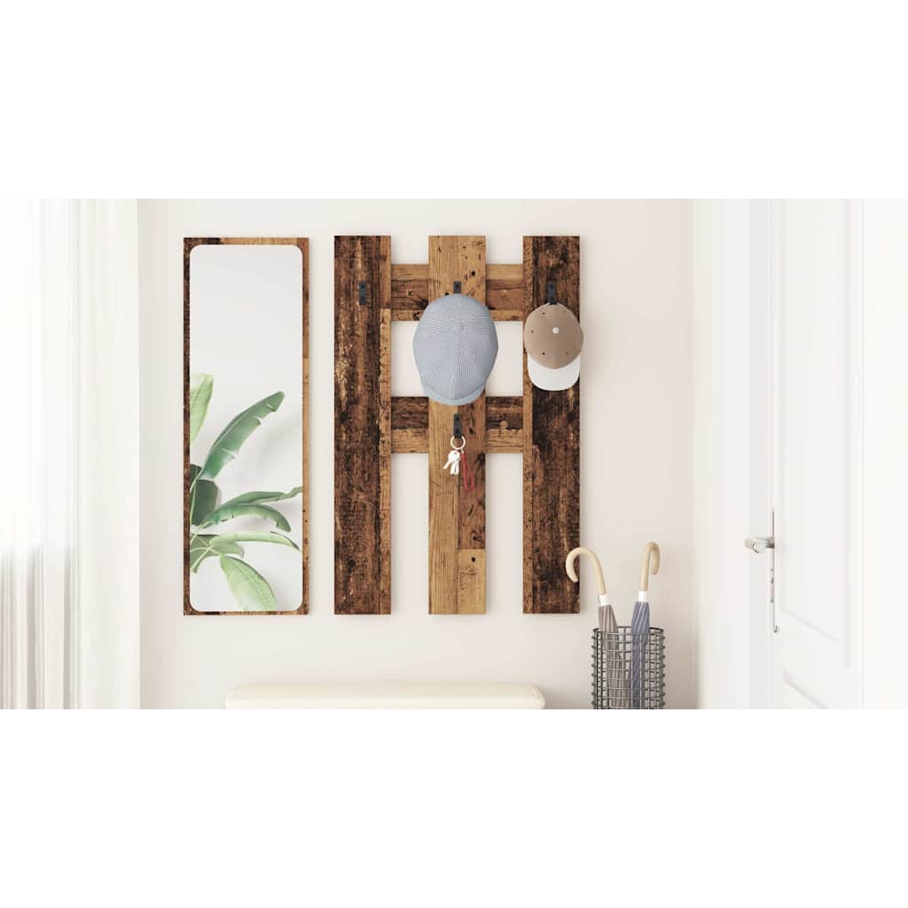 Prikabinamas paltas su saugykla Senas medis 65 x 3 x 100 cm