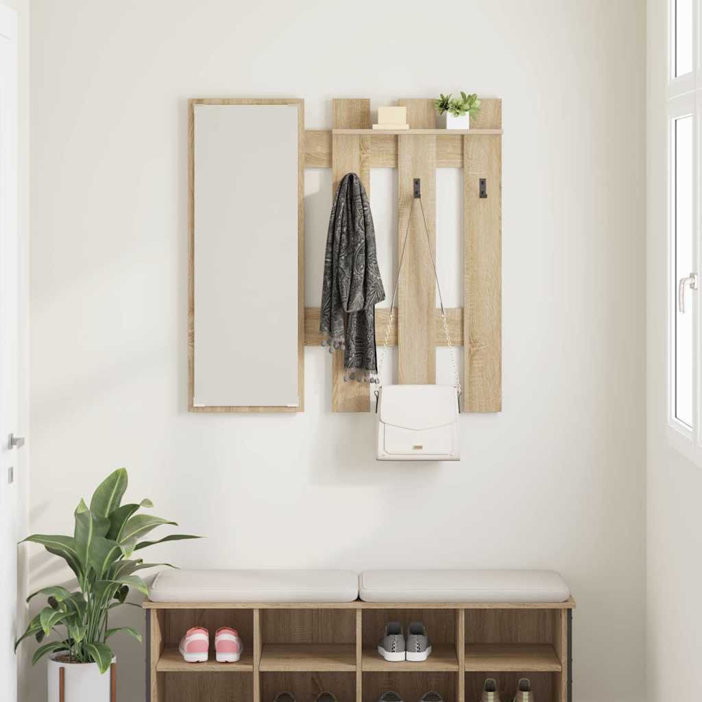 Prikabinamas paltas Sonoma ąžuolas 100 x 10 x 100 cm