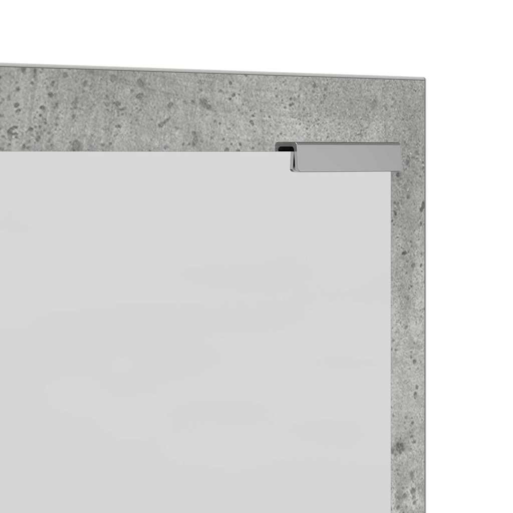 Prikabinamas paltas su saugykla Betono pilka 100 x 10 x 100 cm
