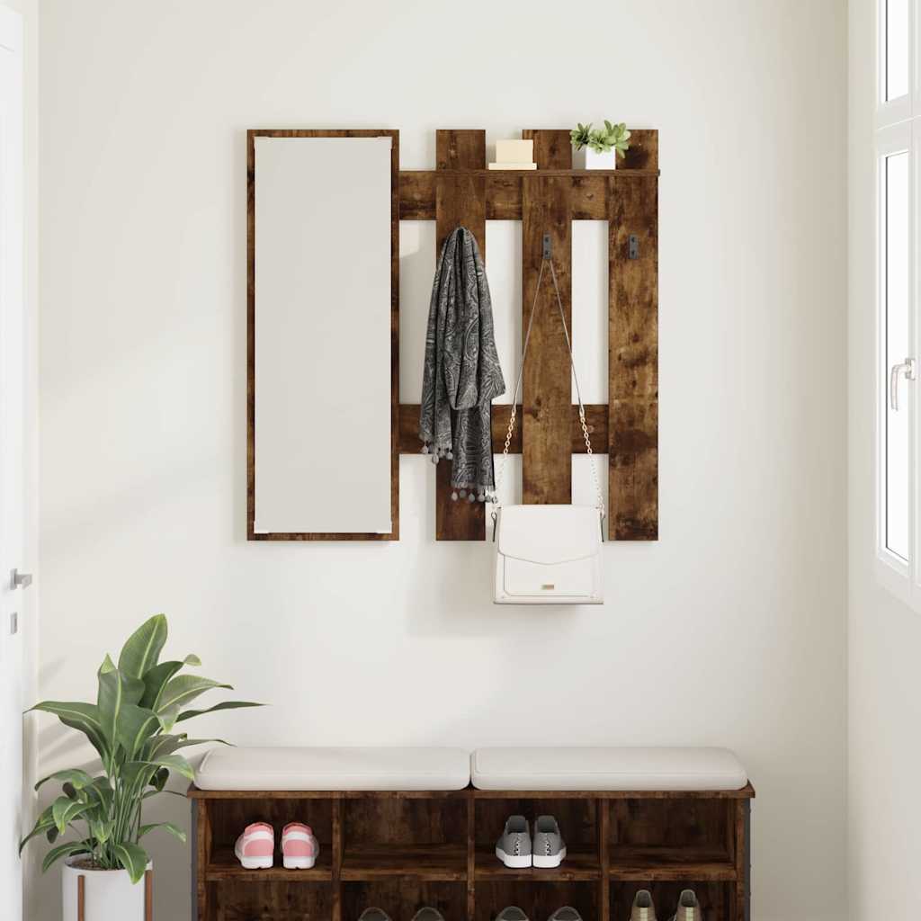 Prikabinamas paltas Rūkyta ąžuolas 100 x 10 x 100 cm
