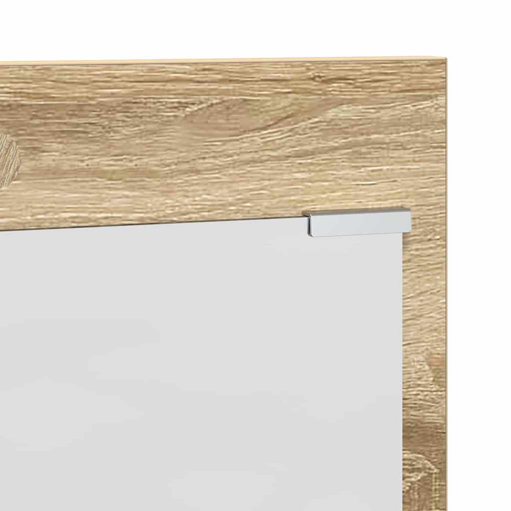 Prikabinamas paltas su lentyna Sonoma ąžuolas 70 x 10 x 90 cm