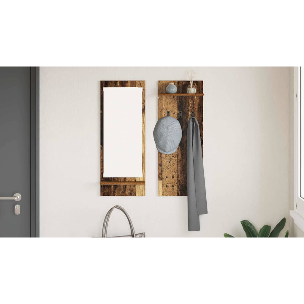 Prikabinamas paltas su lentyna Senas medis 70 x 10 x 90 cm