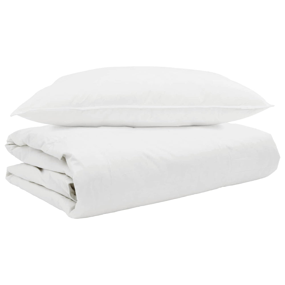 Vasaros antklodė su pagalve 2 pcs Balta Plunksna