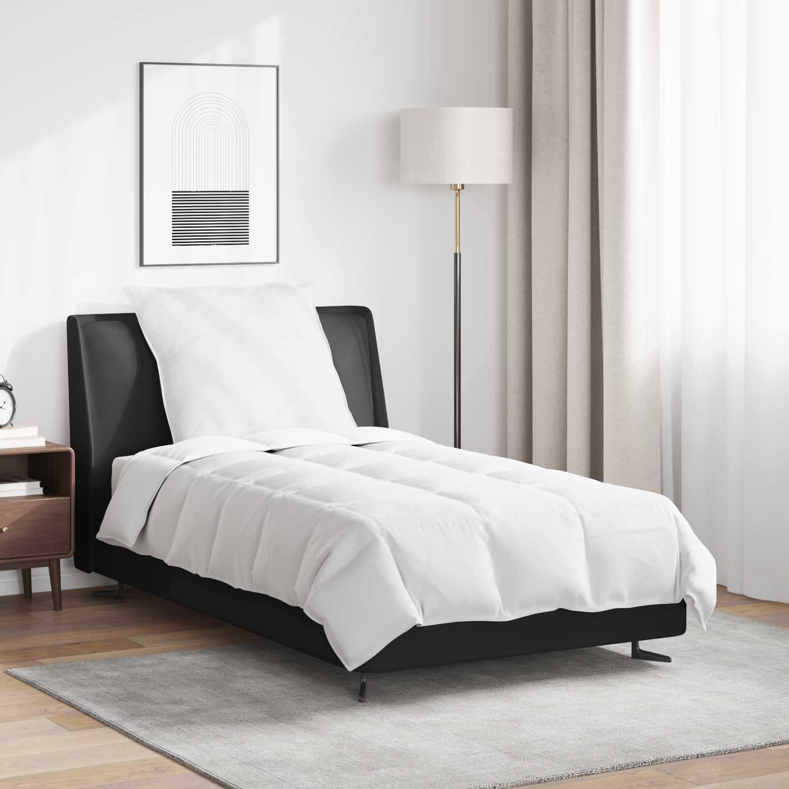 Summer Duvet and Pillow 2 pcs White Feather