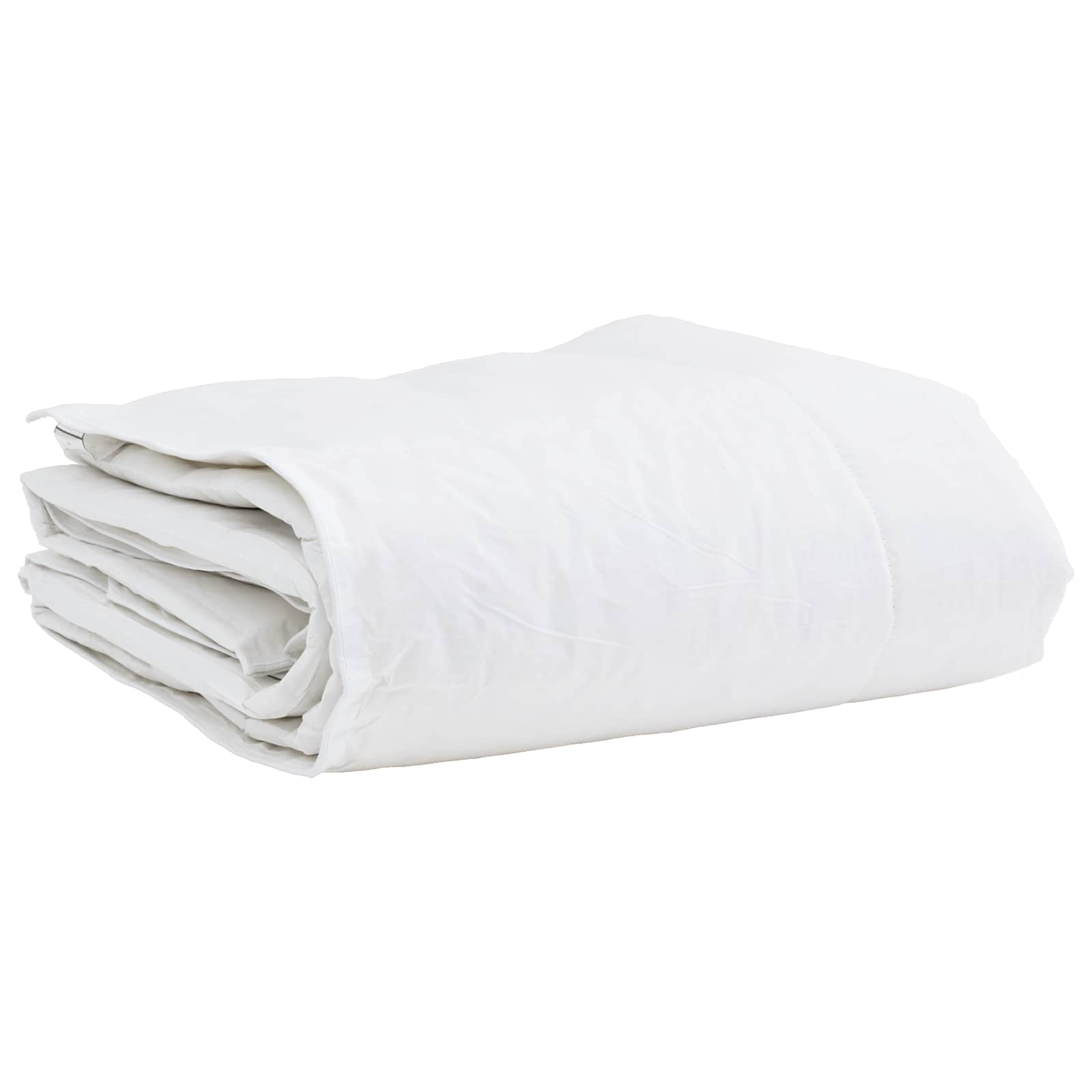 Winter Blanket with Pillow 2 pcs White Feather