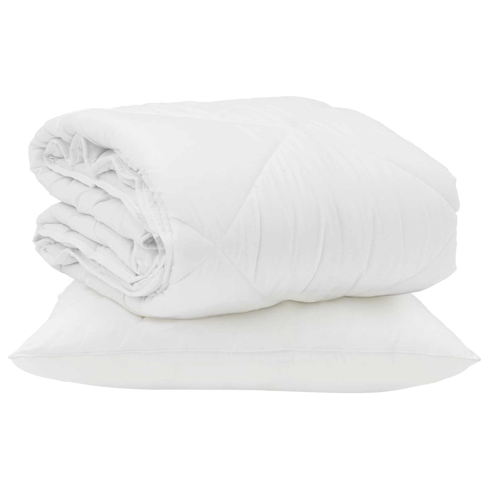 Vasaros antklodė su pagalve 2 pcs Balta Mikropluoštas