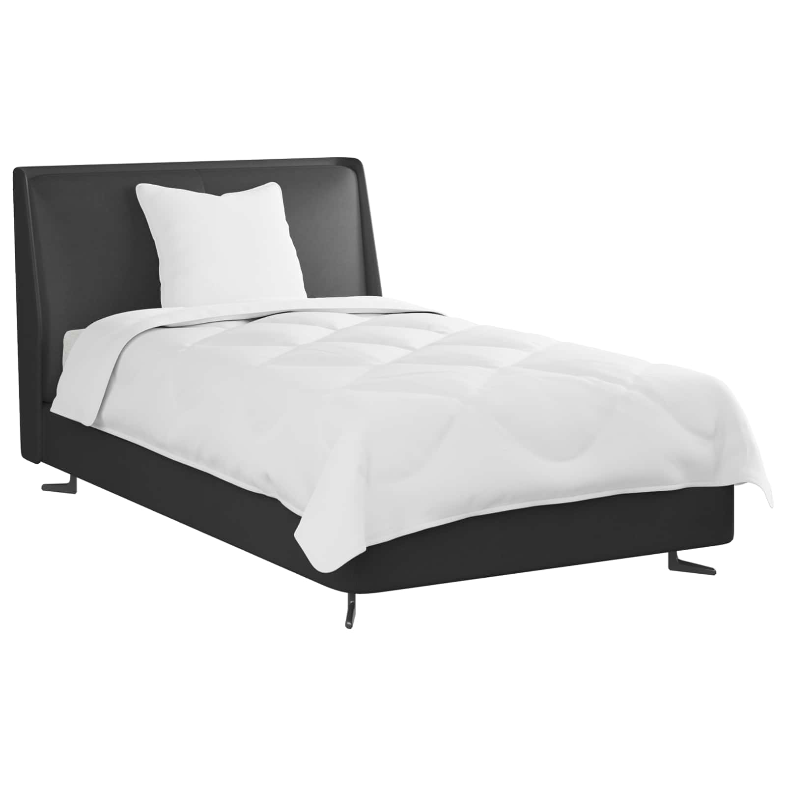 Antklodė su pagalve 2 pcs Balta Mikropluoštas