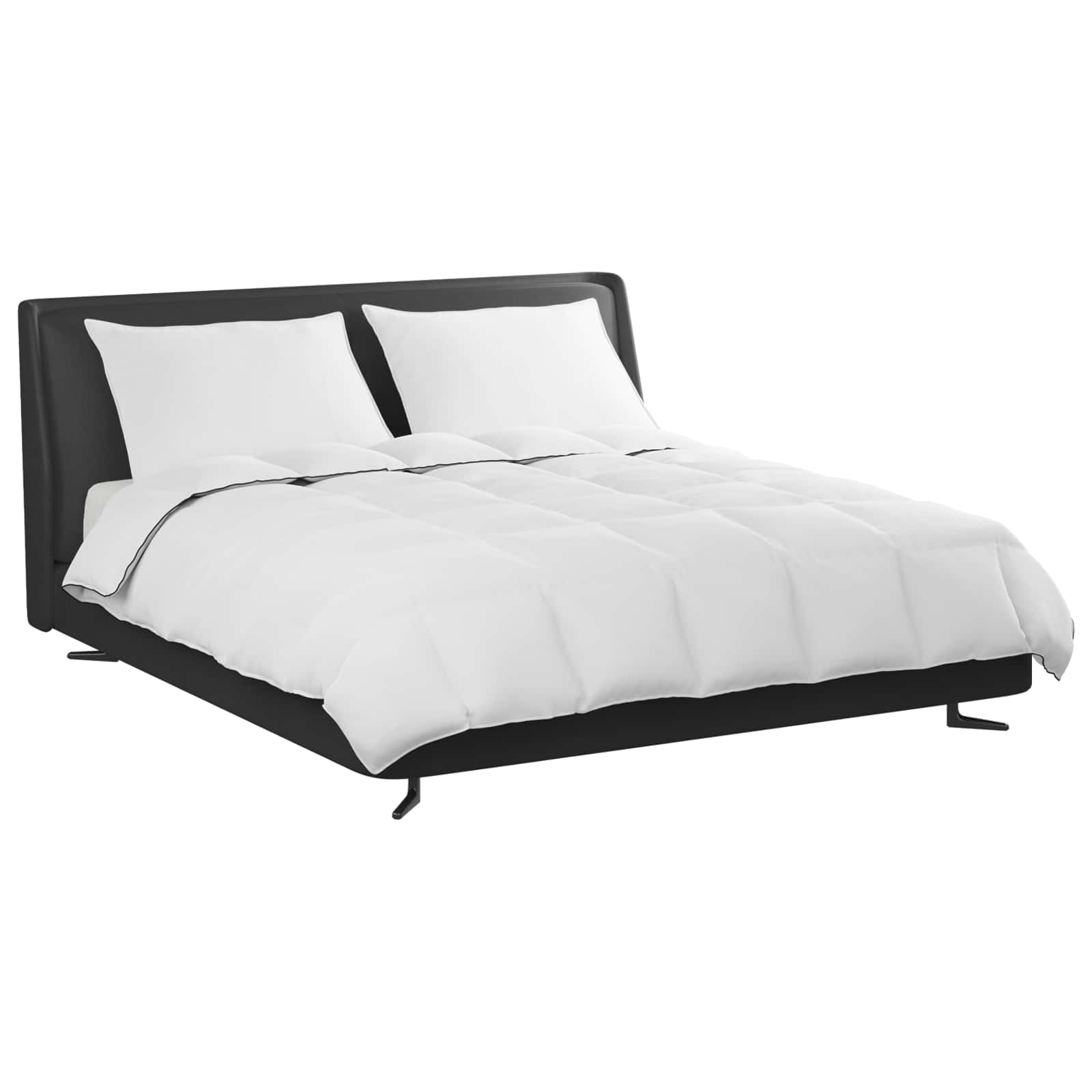 Žiemos antklodė su pagalve 3 pcs Balta Plunksna