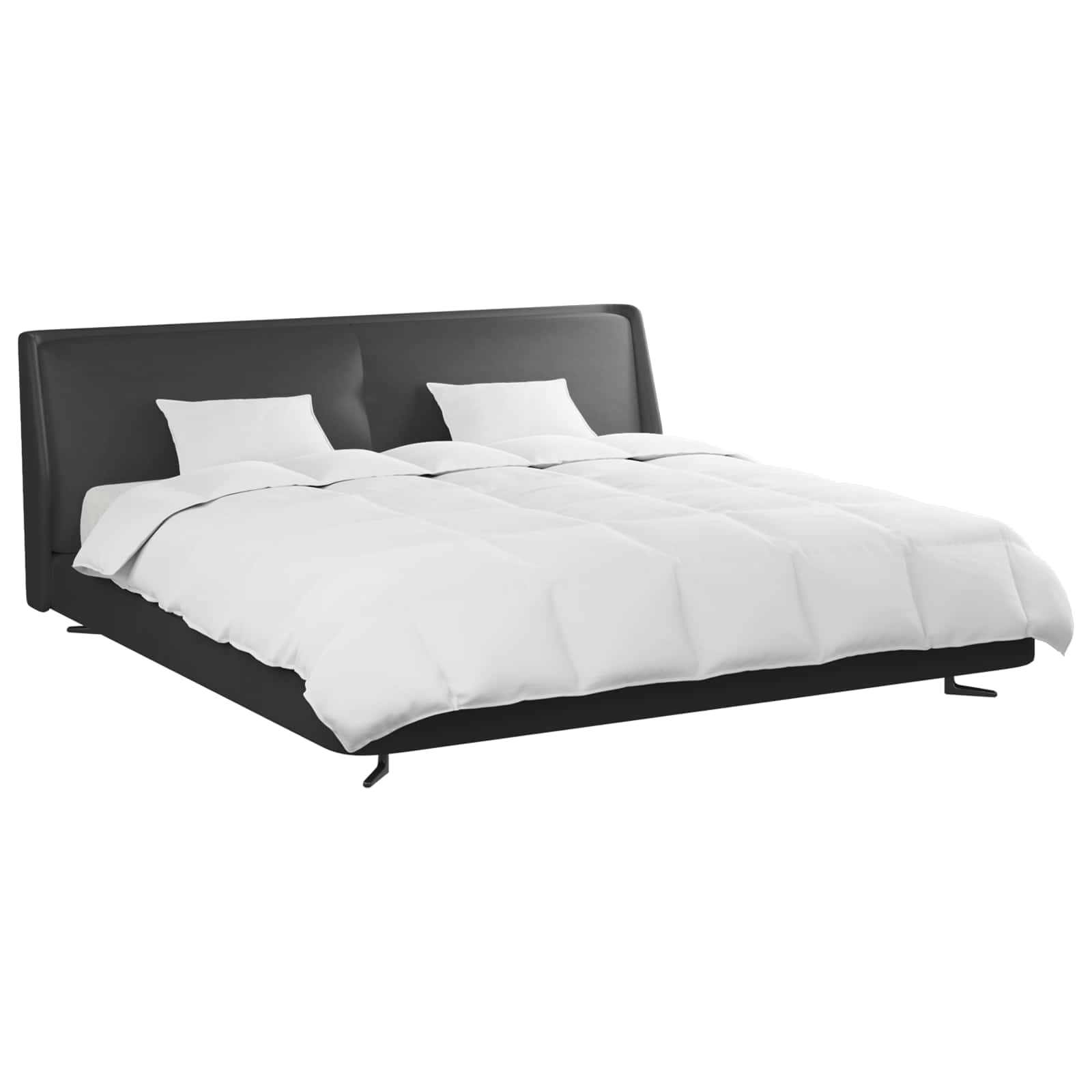 Duvet cover set with pillow 3 pcs White Plunksna