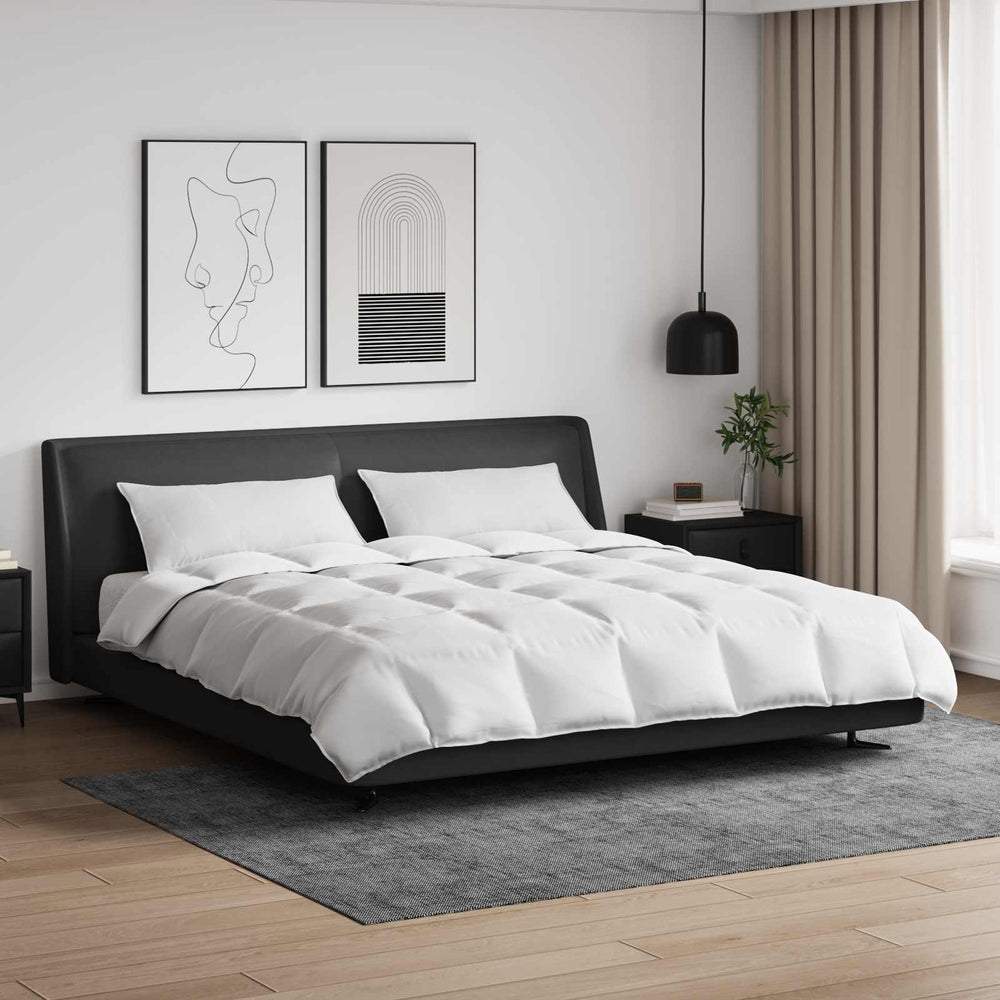 Duvet cover set with pillow 3 pcs White Plunksna