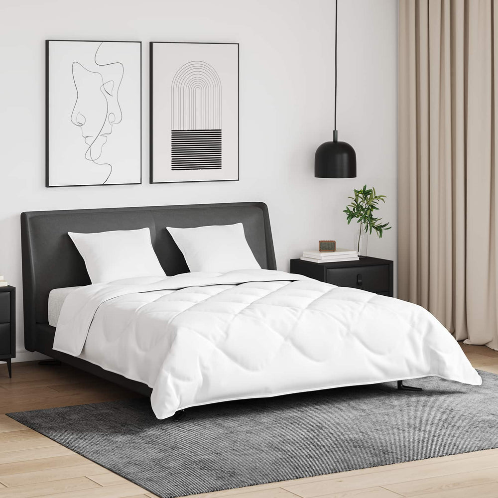 Duvet cover set with pillow 3 pcs White Plunksna