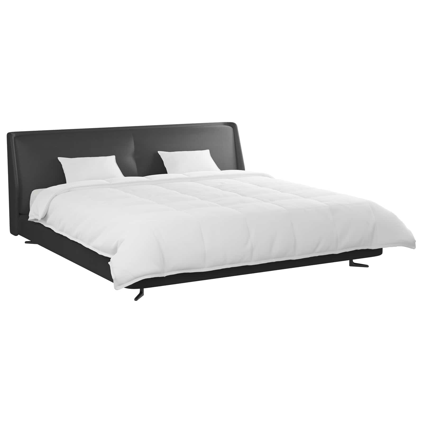 Duvet Set with Pillow 3 pcs White Feather