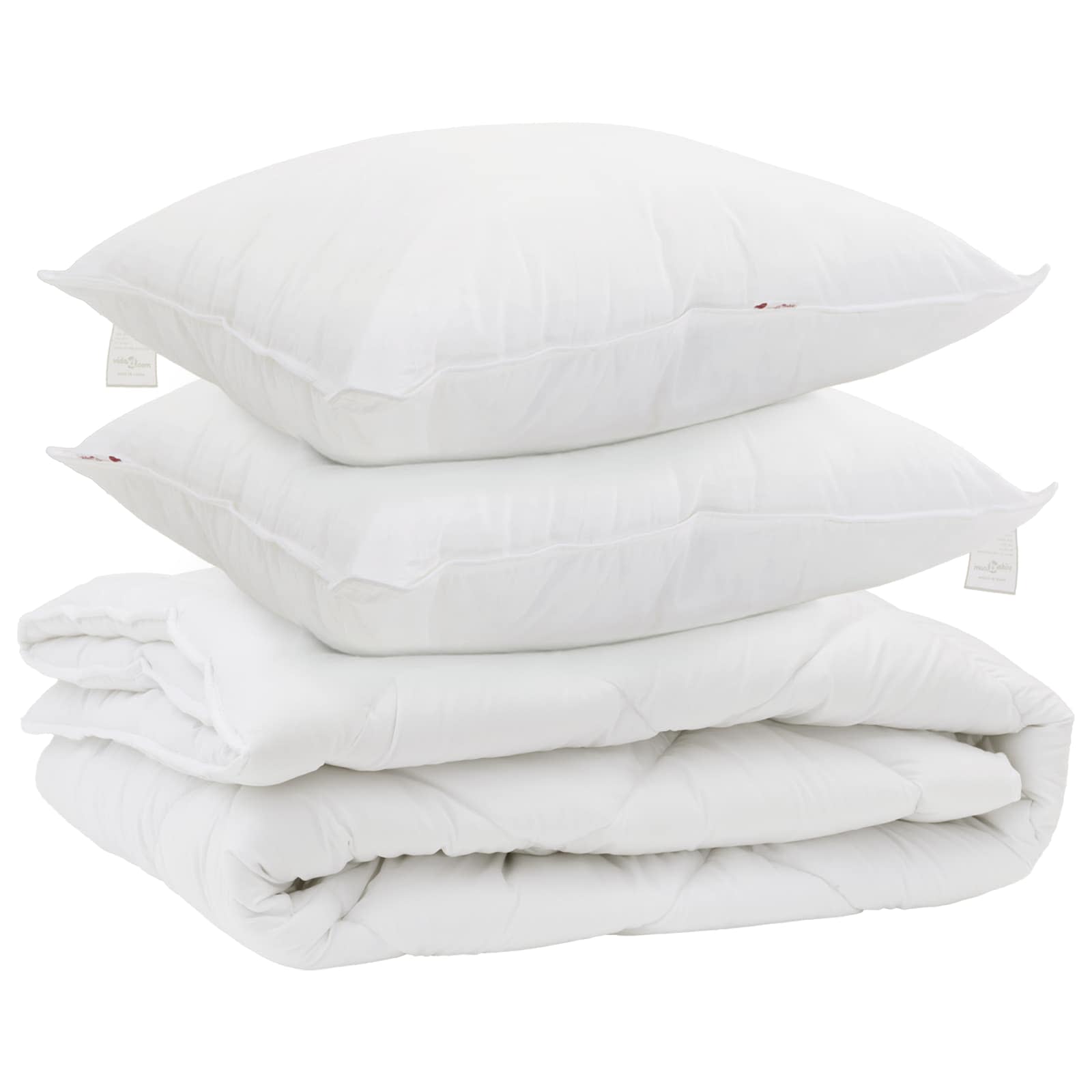 Visų sezonų šiltas vizitinės 3 pcs Balta Mikropluoštas