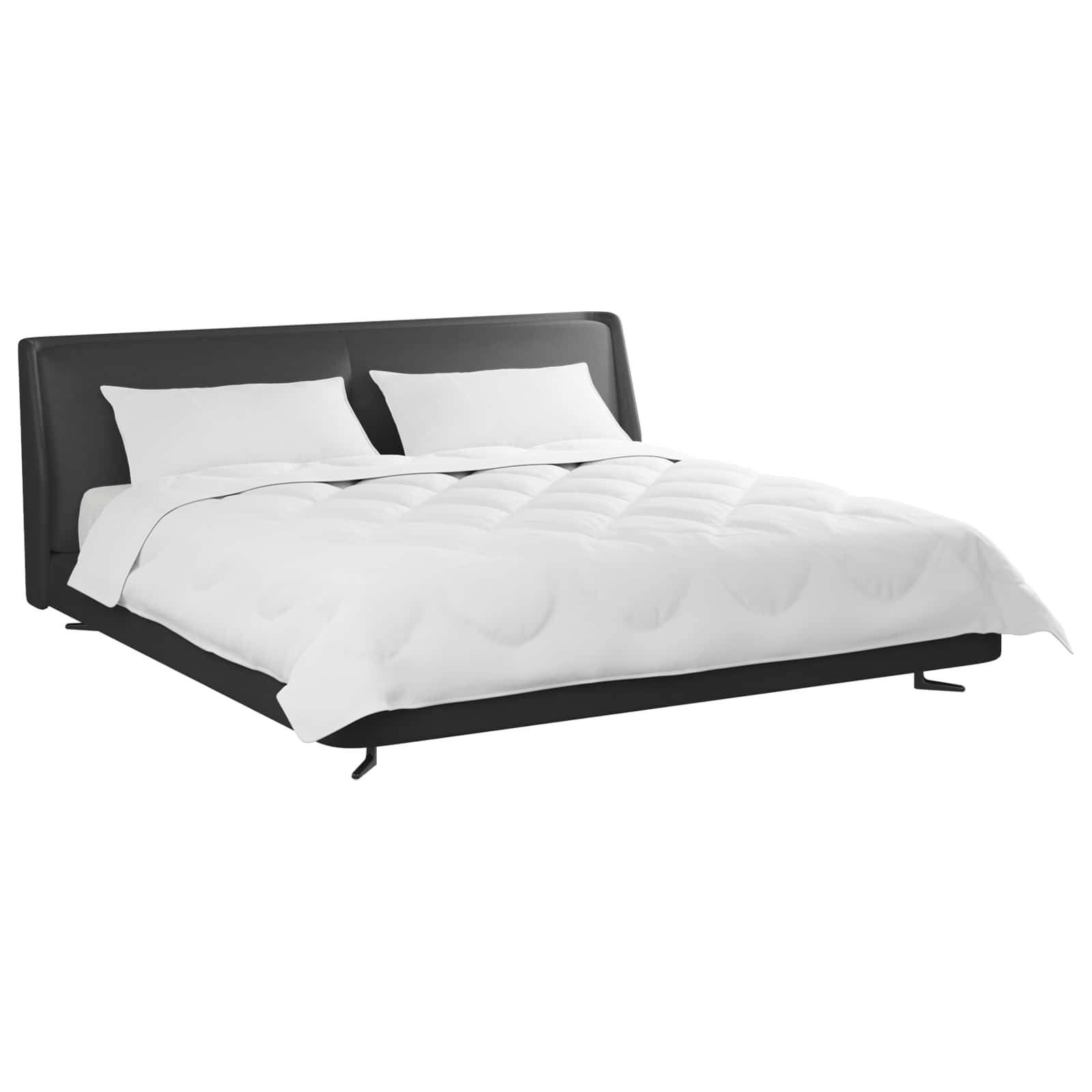 All Season Warm 3 Pcs White Microfiber