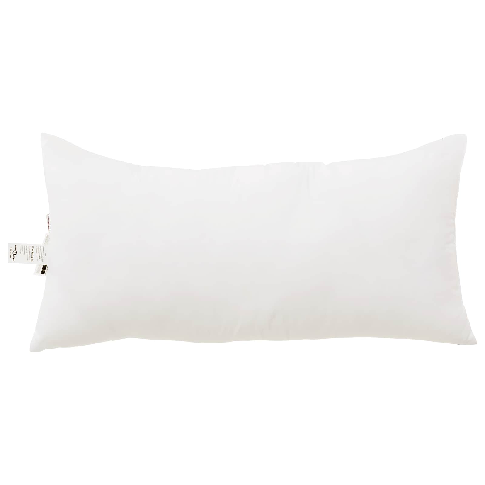 Antklodė su pagalve 3 pcs Balta Mikropluoštas