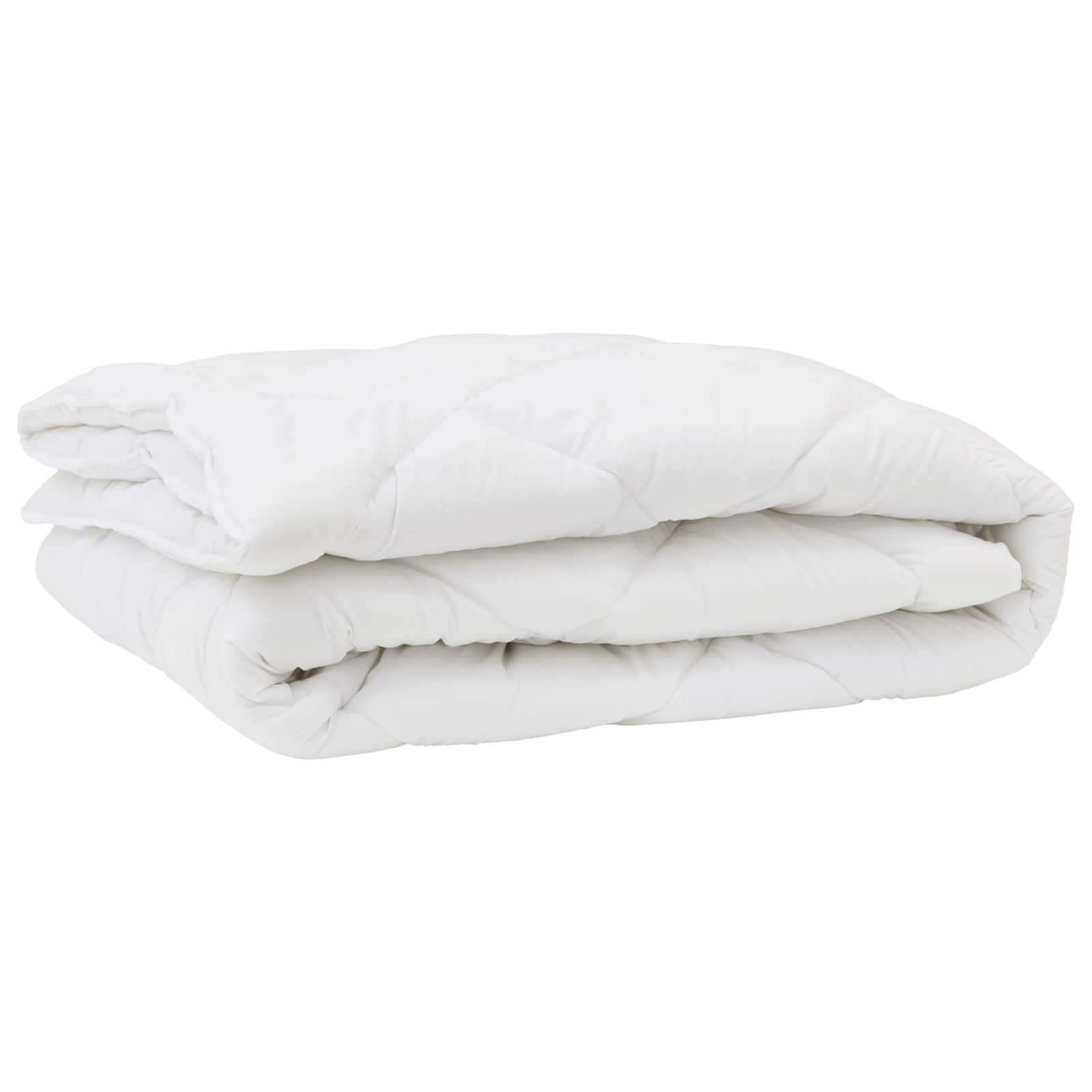 Antklodė su pagalve 3 pcs Balta Mikropluoštas