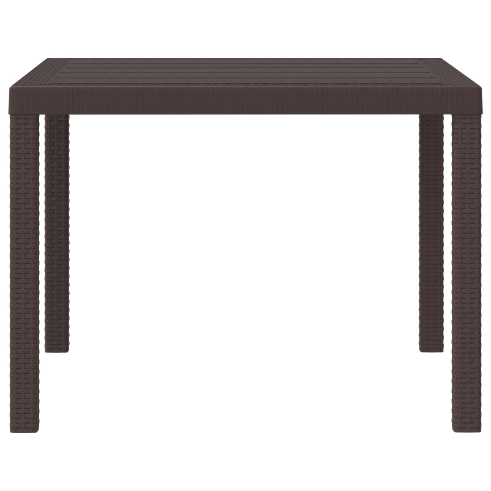 Sodo stalas Ruda 100 x 100 x 73 cm poliratanas